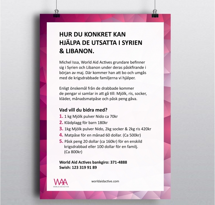 WAA poster